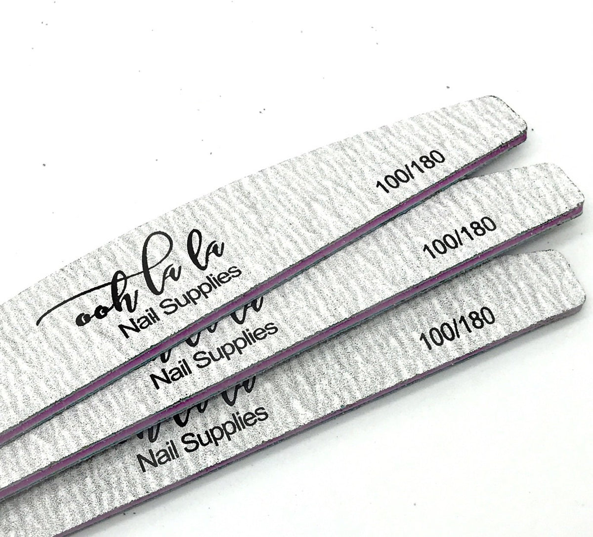 New High Quality Files 25 pk Ooh La La Nails Supply