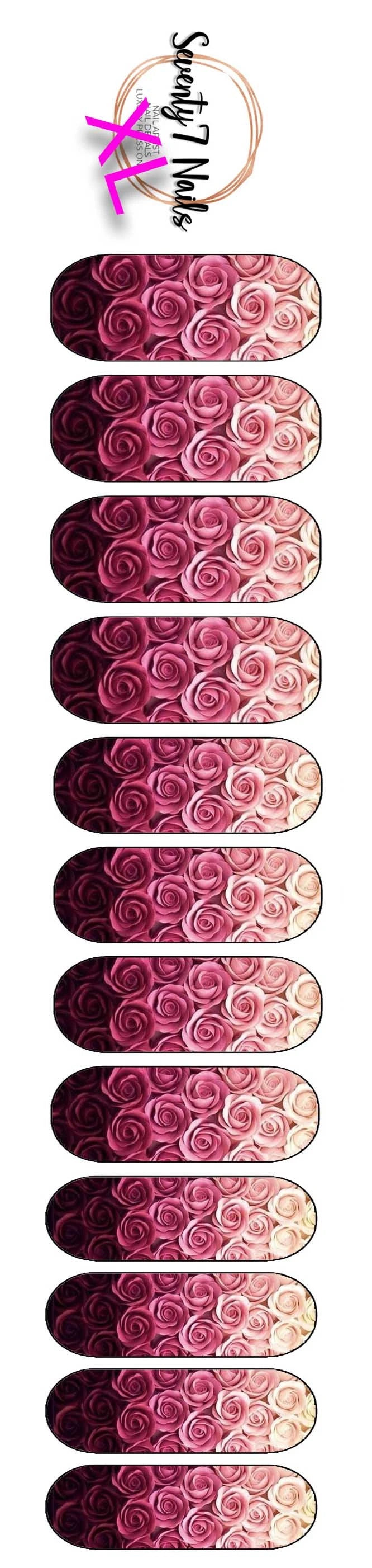 Gradient Roses - XL