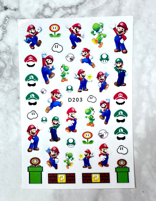 Mario 203 - Sticker