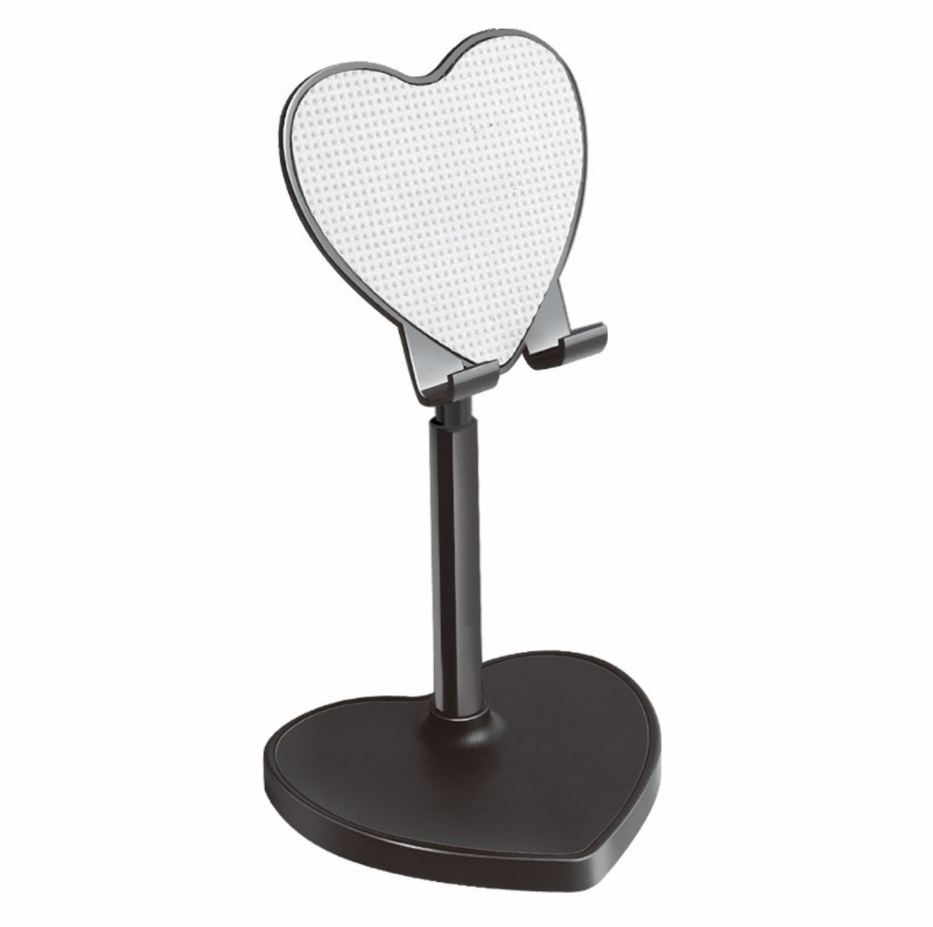 Heart Phone Holder - Black