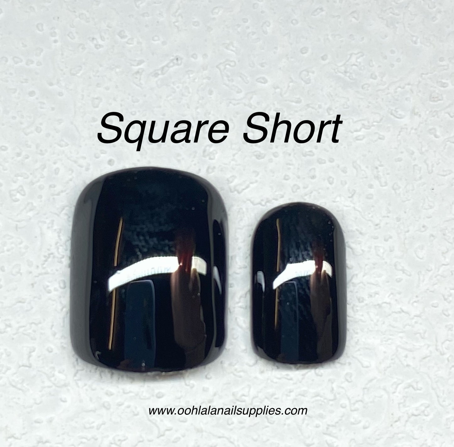 Square Short Regular - Soft Gel Tips