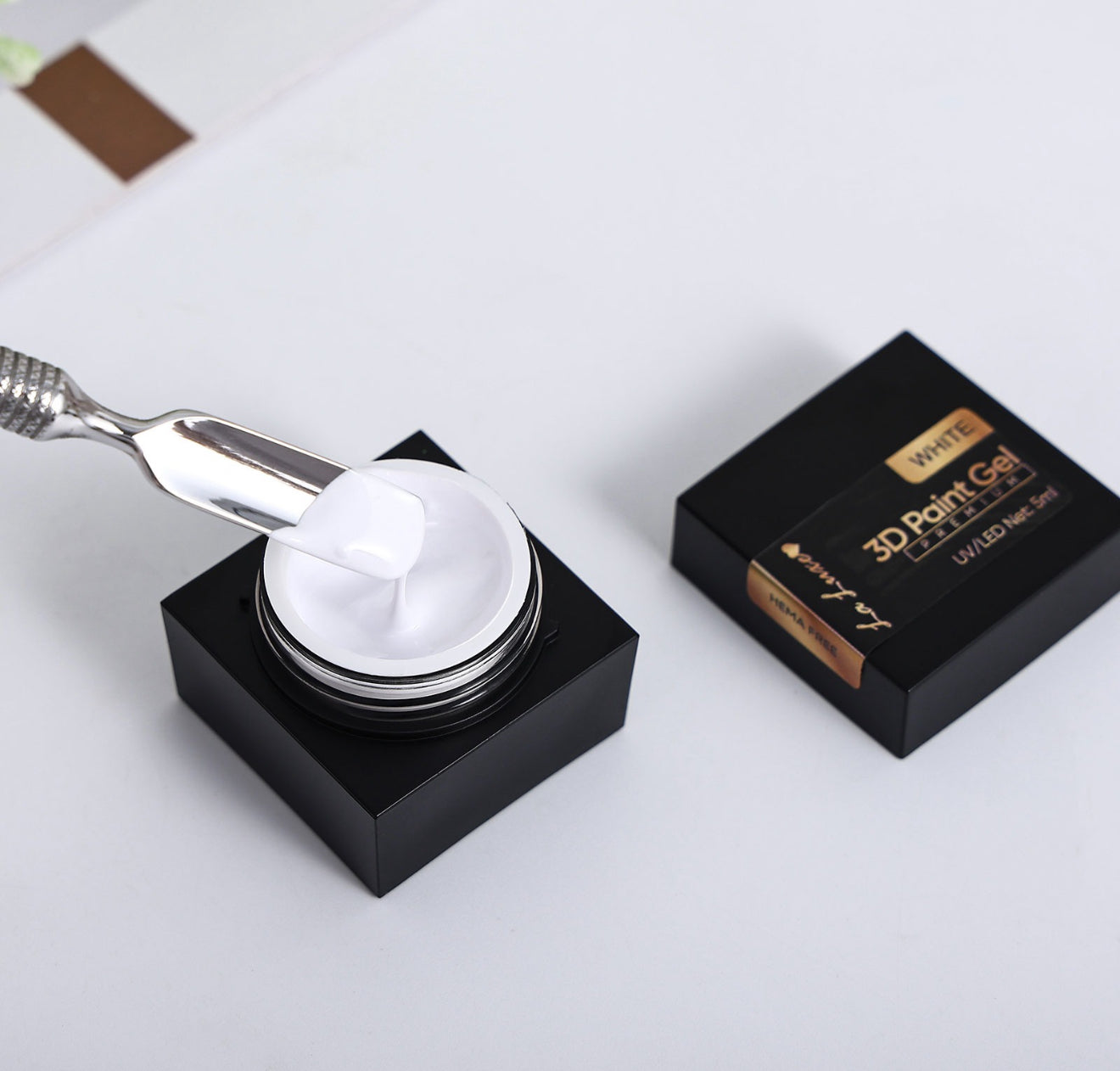 3D Non Wipe Gel Paint - White