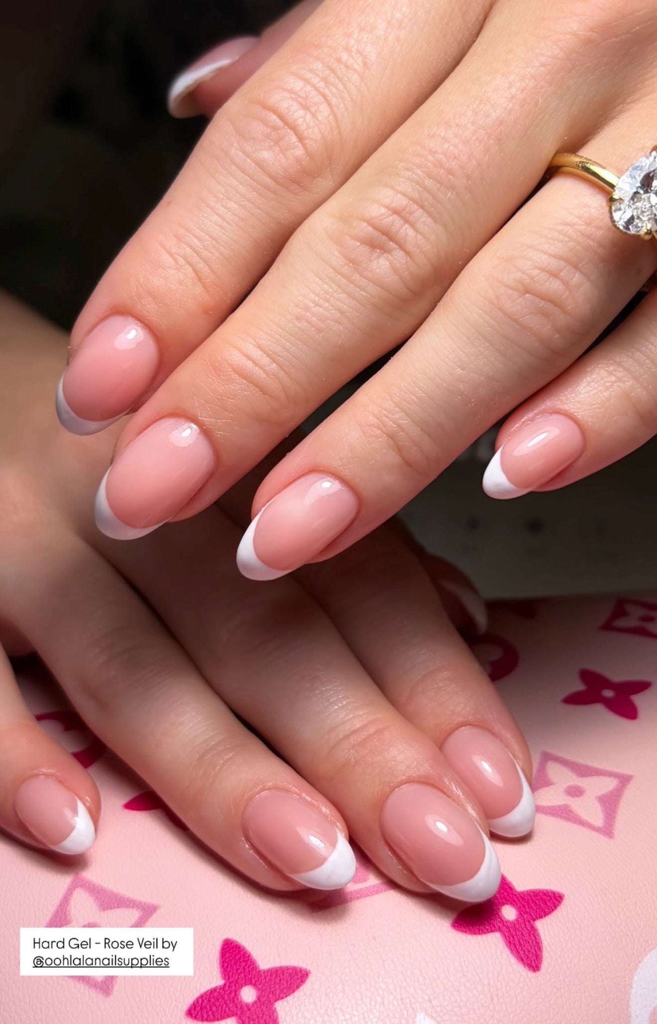 Sculpted Hard Gel - Rose Veil