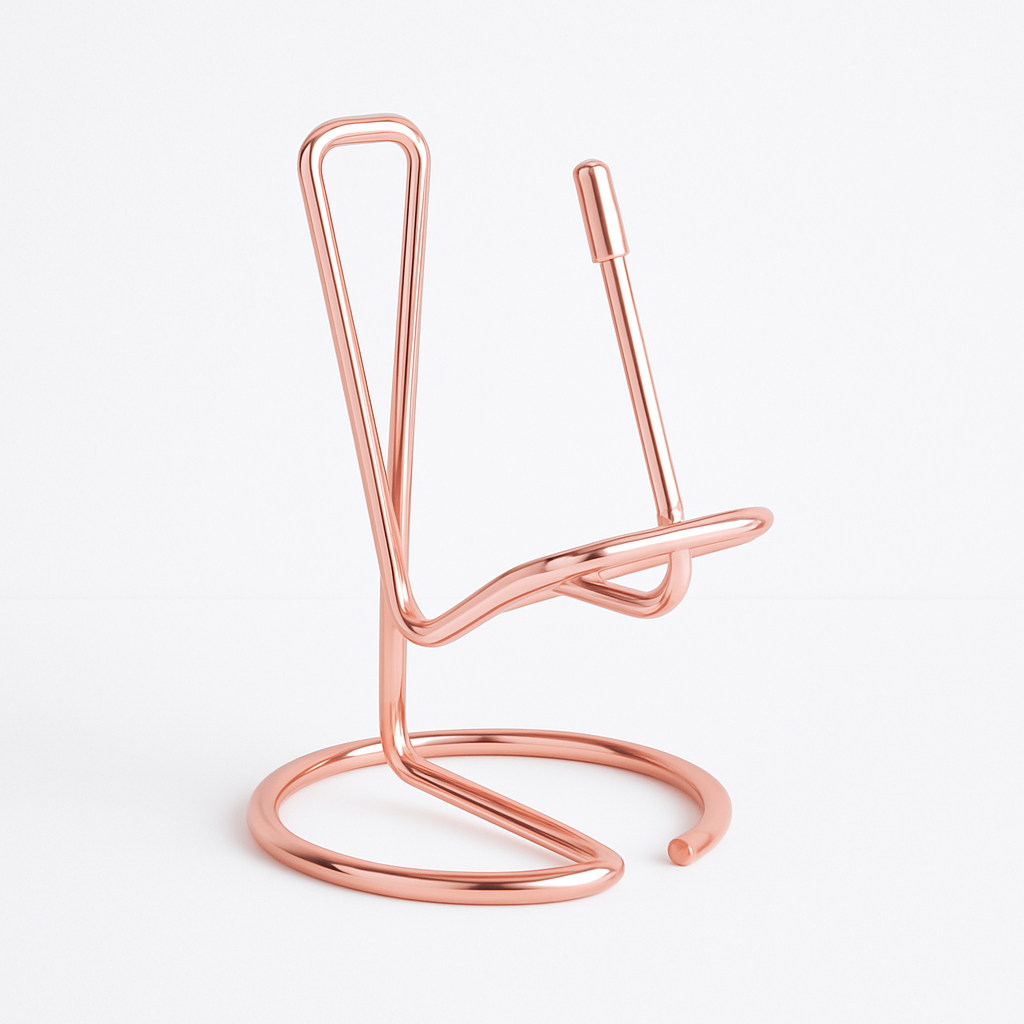 Luxe Rose Gold Phone Holder