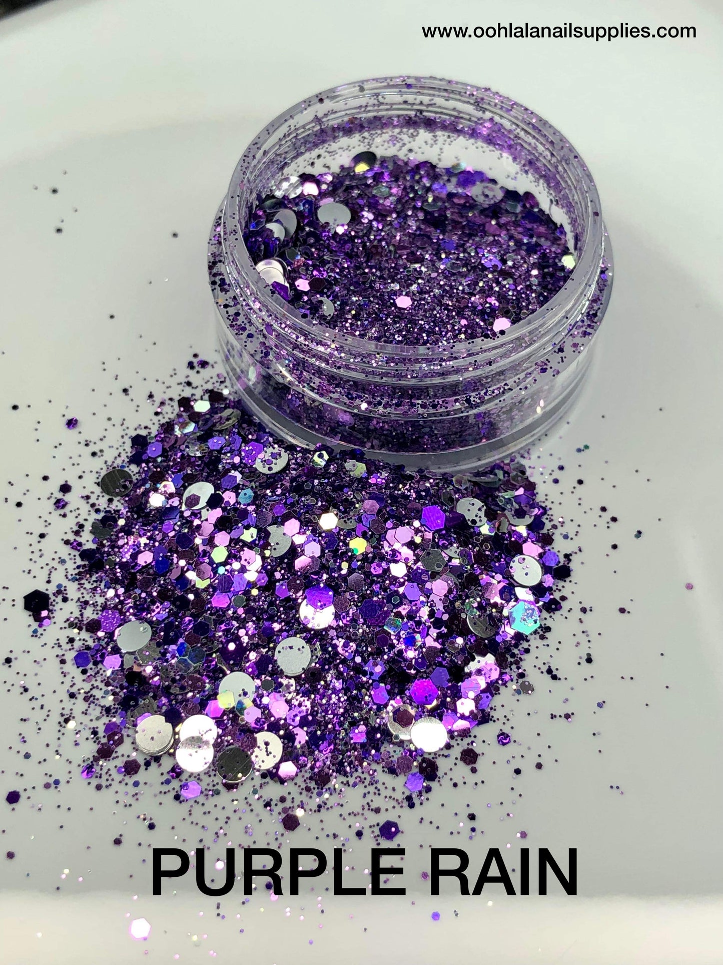 PURPLE RAIN - Glitter