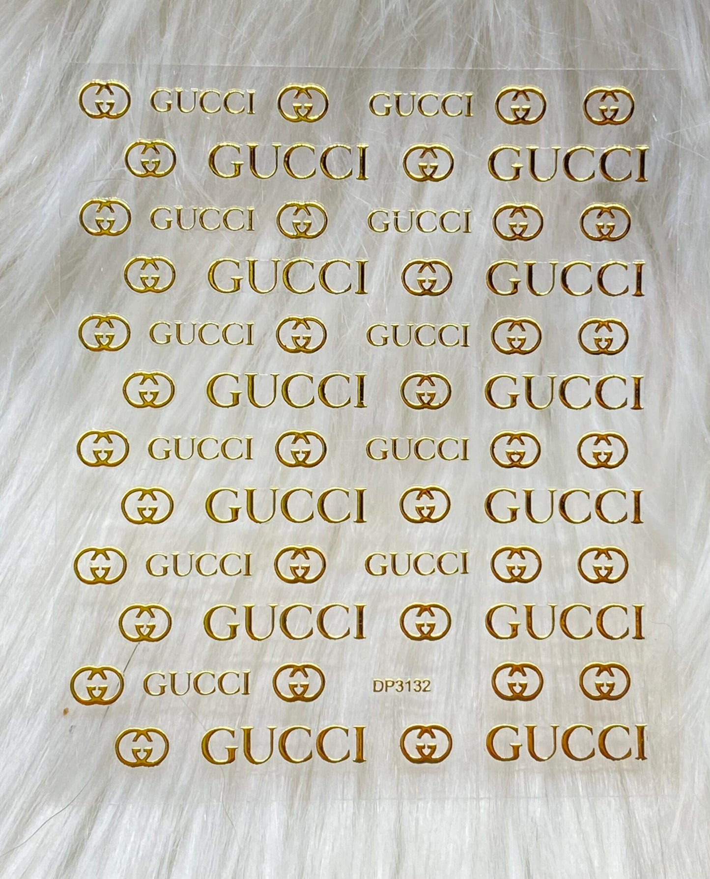 Gold Guccî Sticker -3132