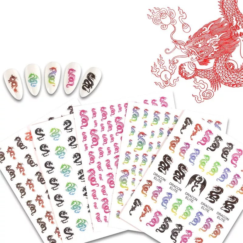 Dragon stickers