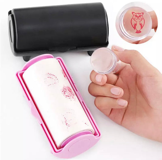 LintStamping Rollers - Pink