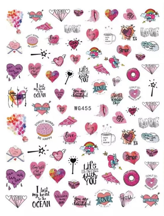 Donut be happy Stickers - 455