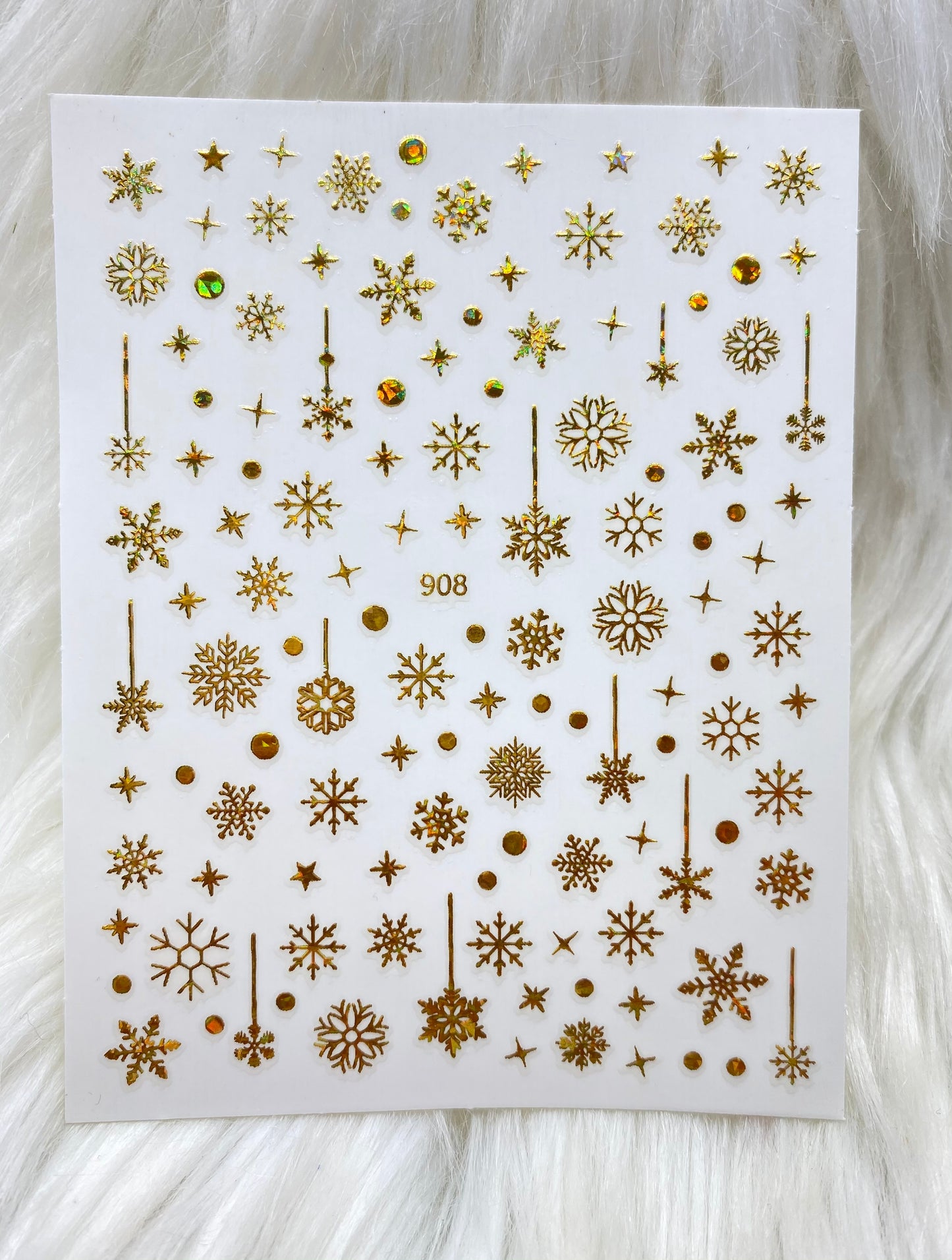 Gold SnowFlake - 908