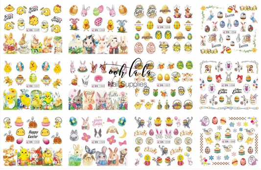 Easter Decal 12 Set