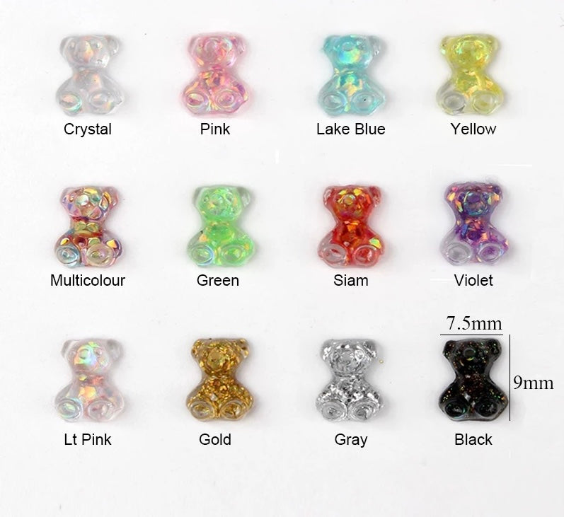 Glitter Gummy Bear Tray small