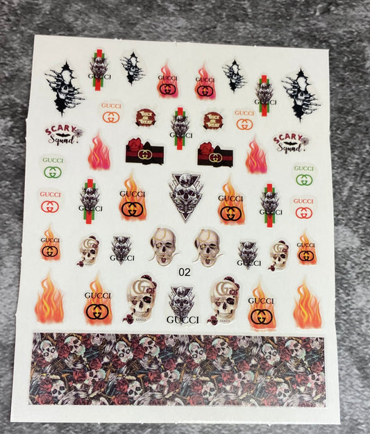 Halloween Designer G - Sticker