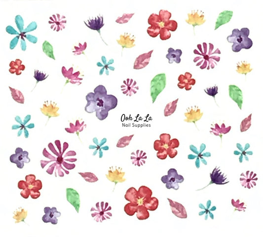 Spring Floral Decal