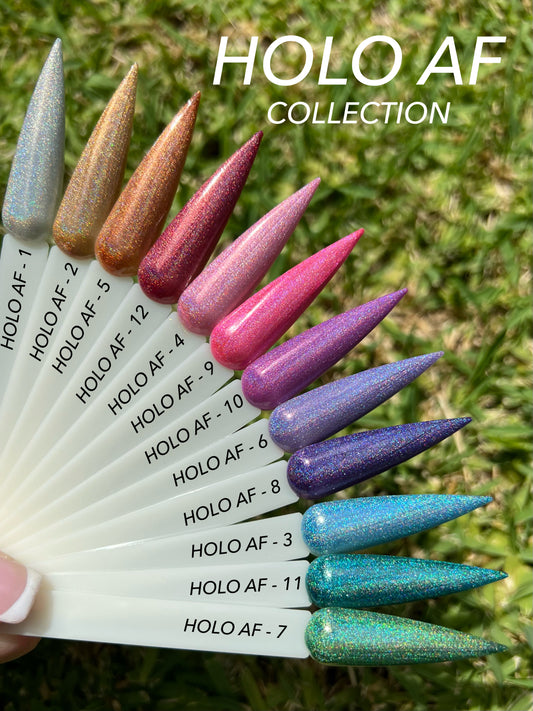 Holo AF Whole collection 12 piece