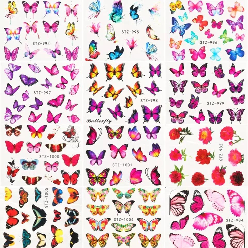 Butterfly Mixed Decal Pack - 30 pack