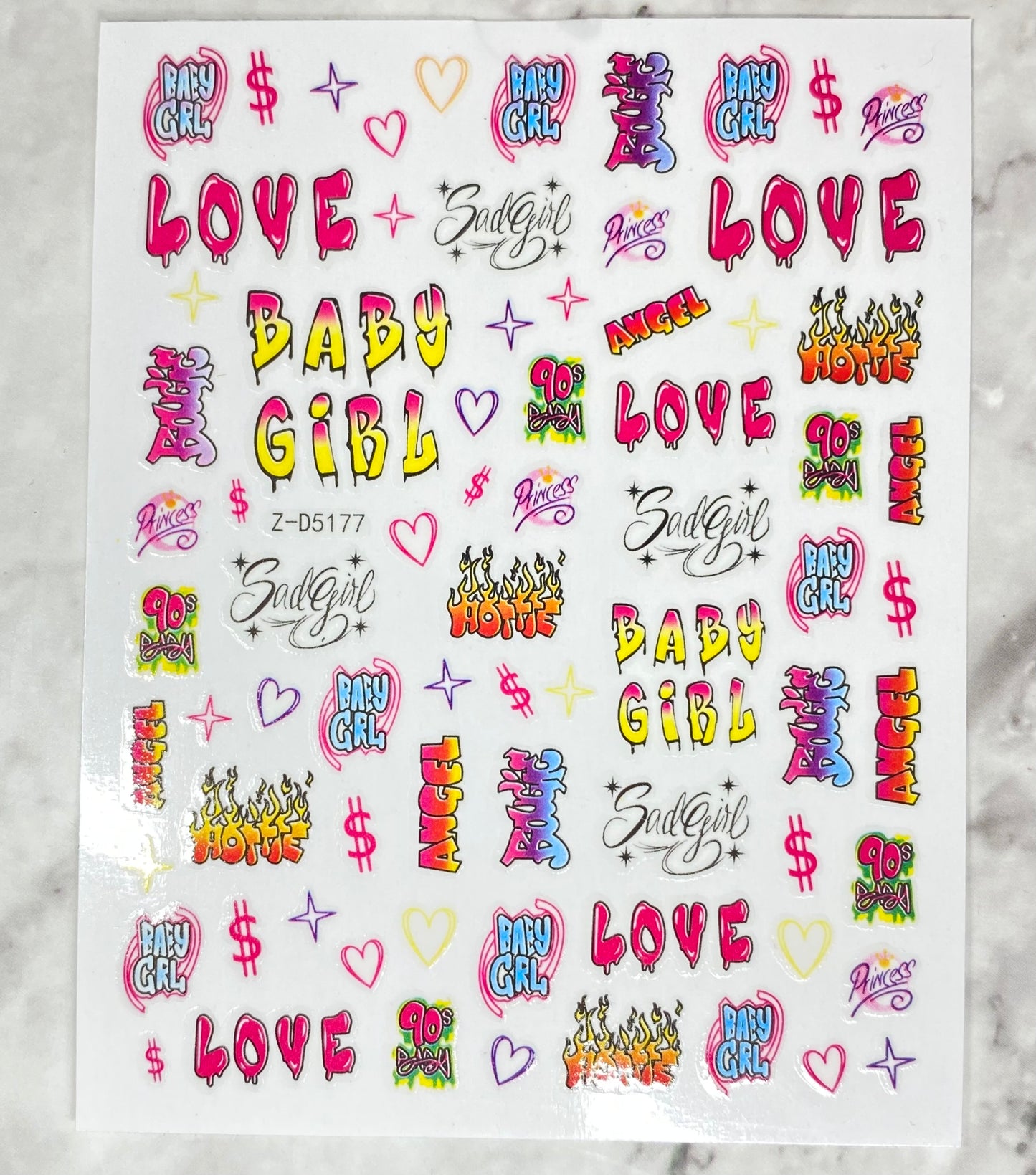 Baby Gurl Vibes - Stickers