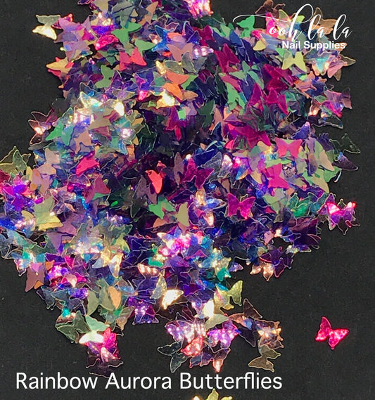 Purple Aurora Butterflies