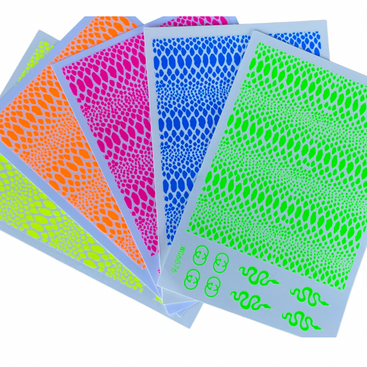 Designer Snake Skin Stickers