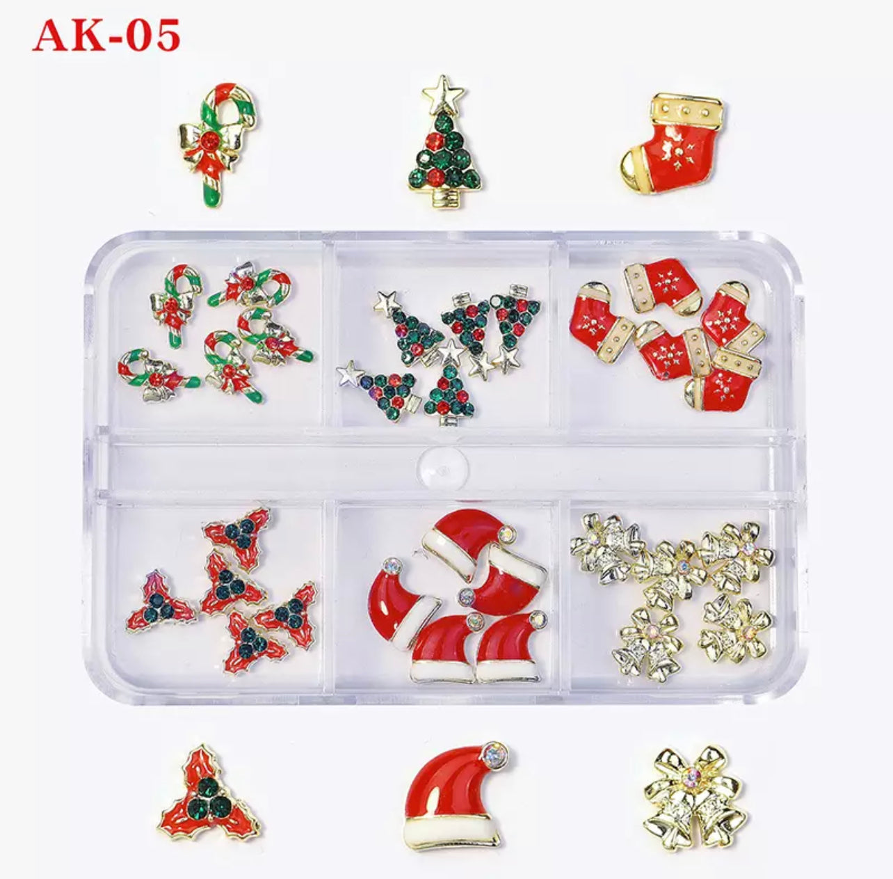 Christmas Charm Tray Packs