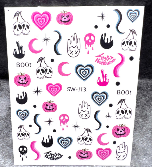 Pink Halloween - Sticker