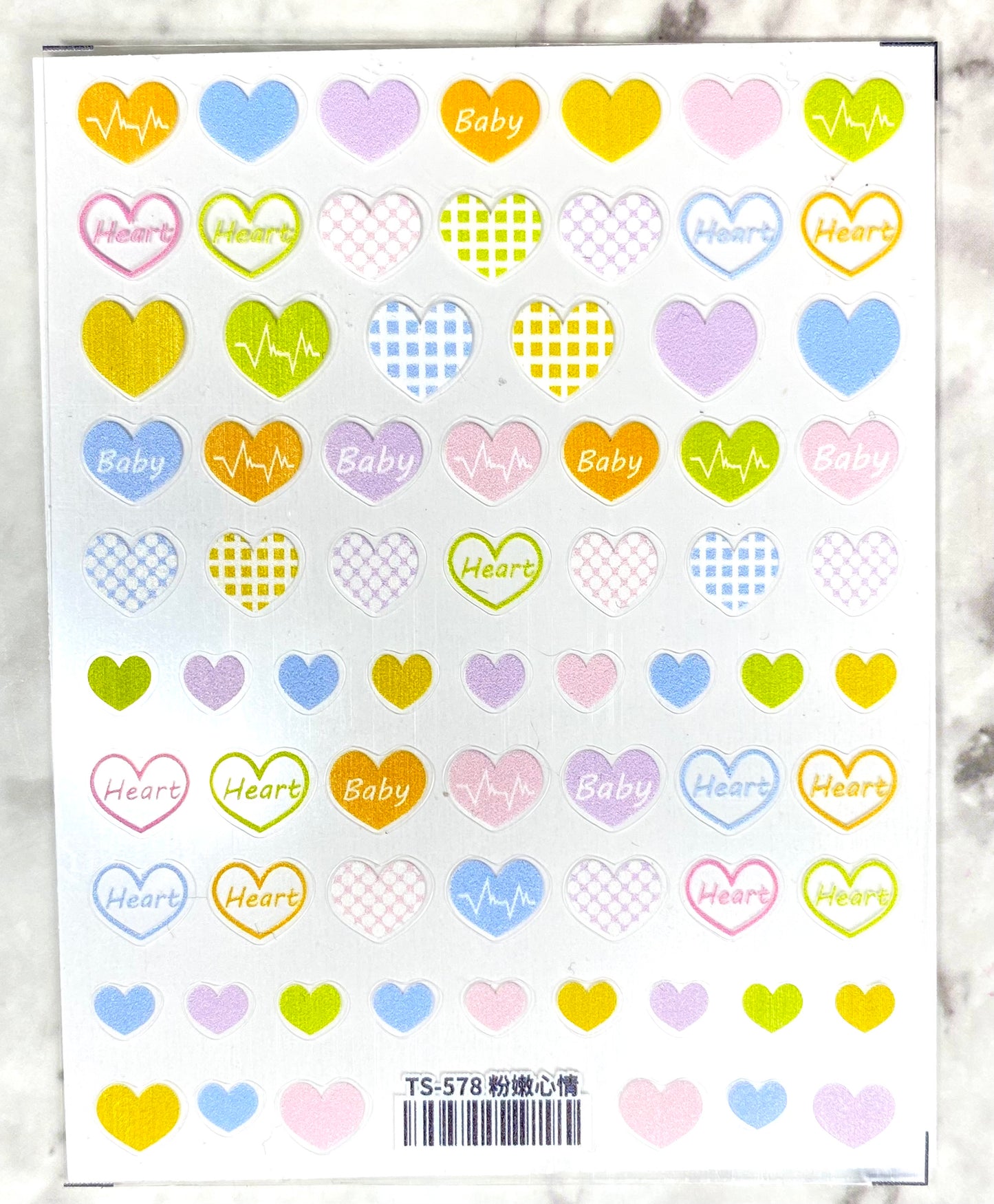 Candy Heart - Stickers