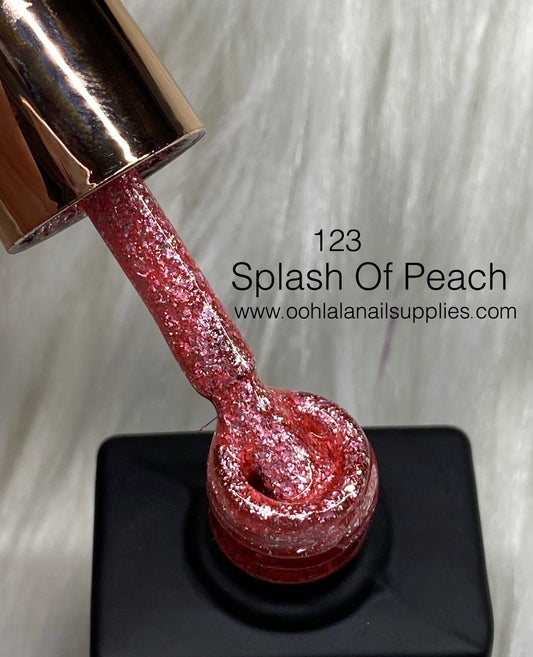 Splash of peach - 123