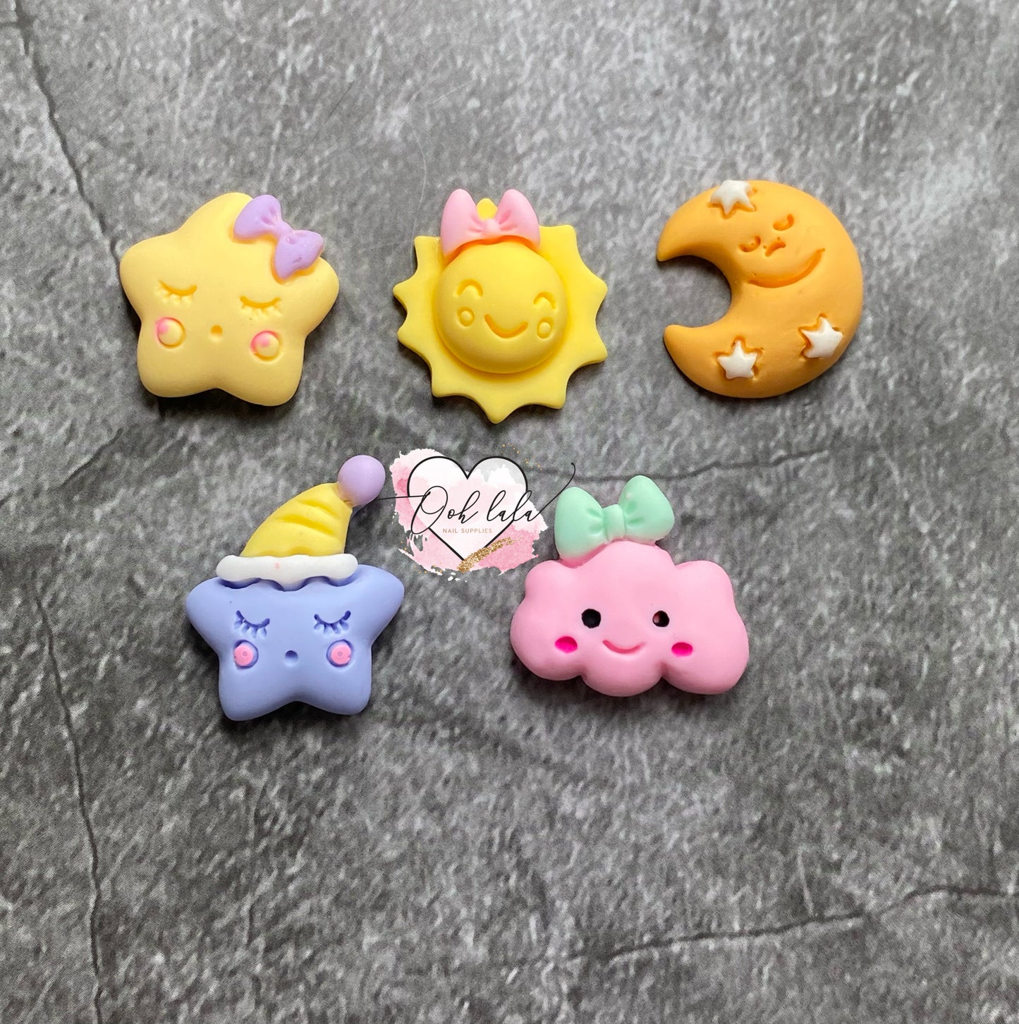 Kawaii Charms x 5