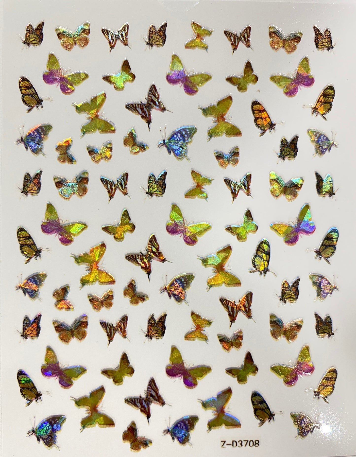 Opal Butterfly Sticker - #08