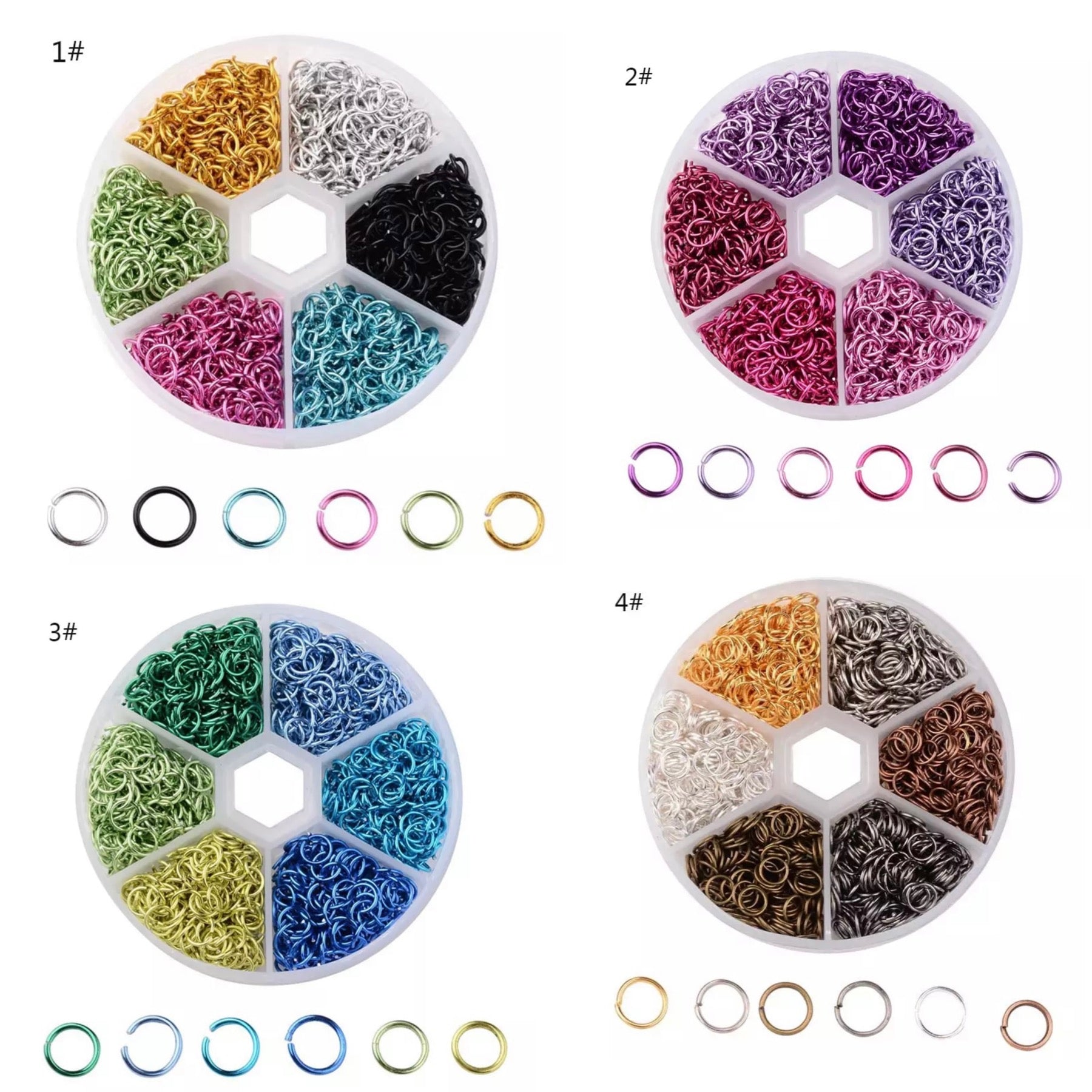 Nail Sample Rings Nail Piercing Rings – Ooh La La Nails Supply