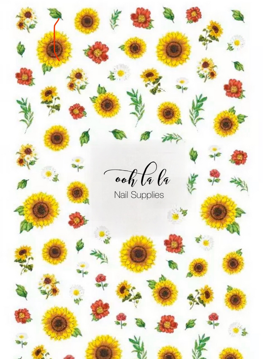 Sunflower Sticker - 3158