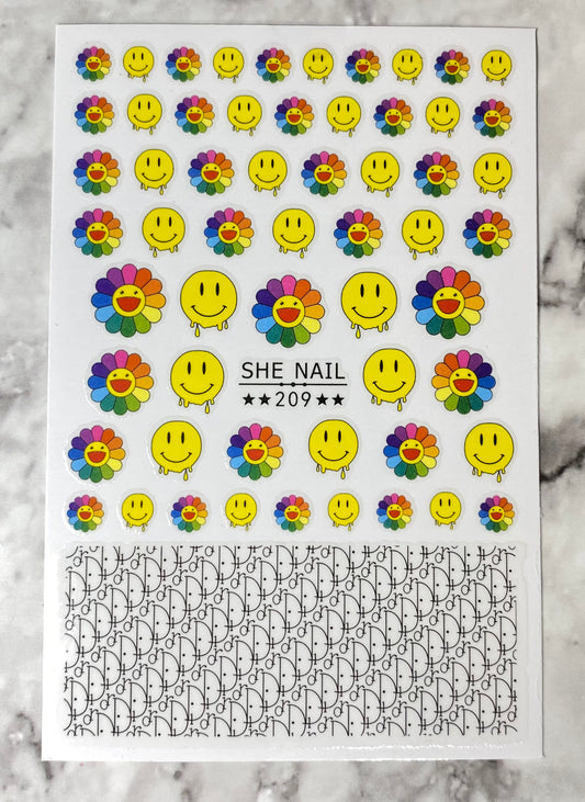 Designer Smileys - Sticker