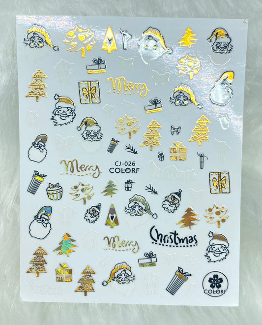 Merry Christmas Sticker