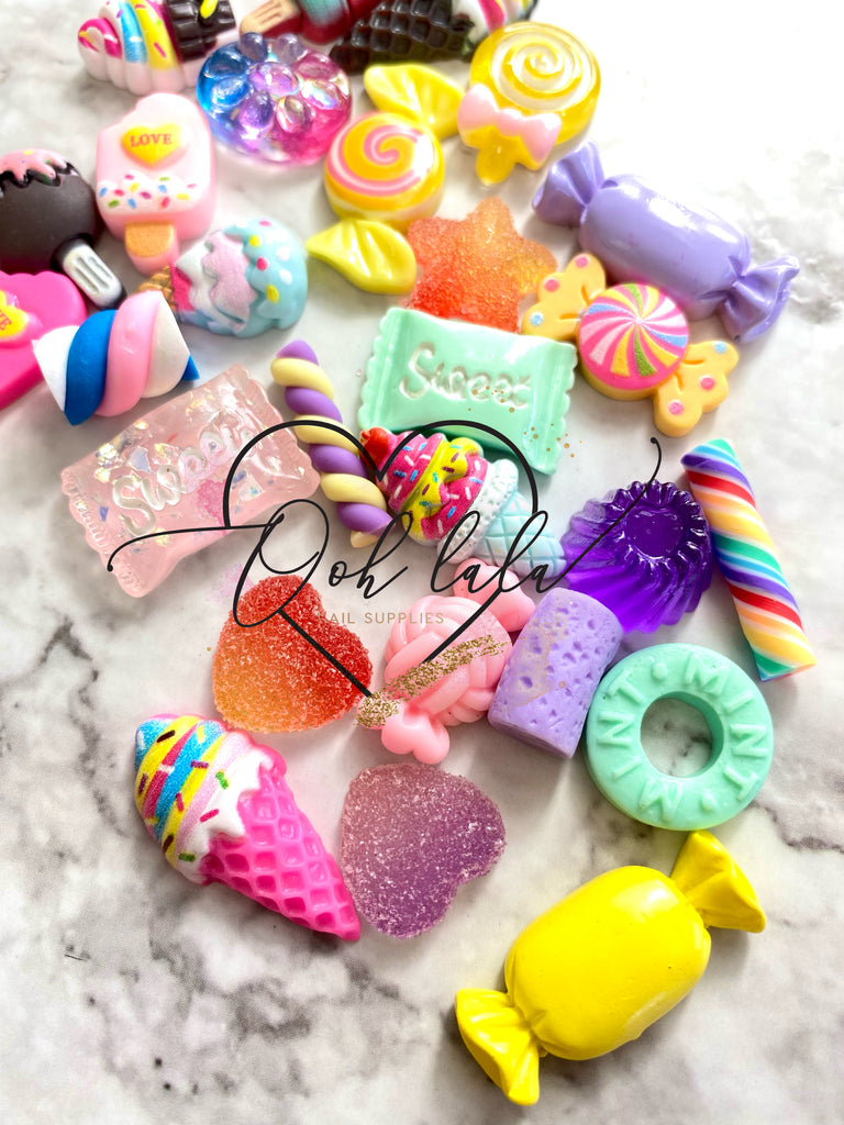Lollipop 🍭 Nail Charms – Shasia Beauty Nails